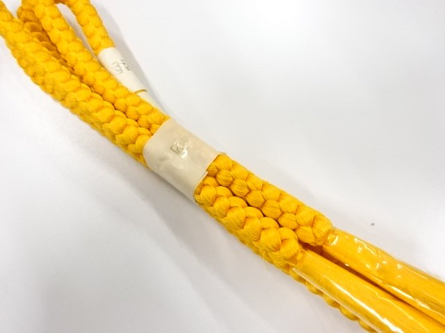 未使用品　正絹　手組帯締め